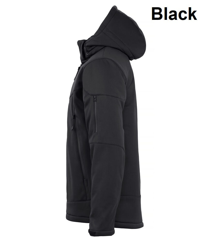 CLIQUE Grayland Softshelljacke wattierte wasserdichte Jacke  Herren