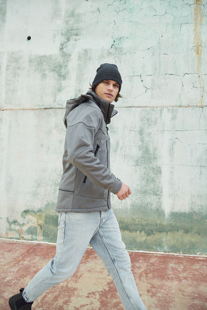 CLIQUE Grayland Softshelljacke wattierte wasserdichte Jacke  Herren