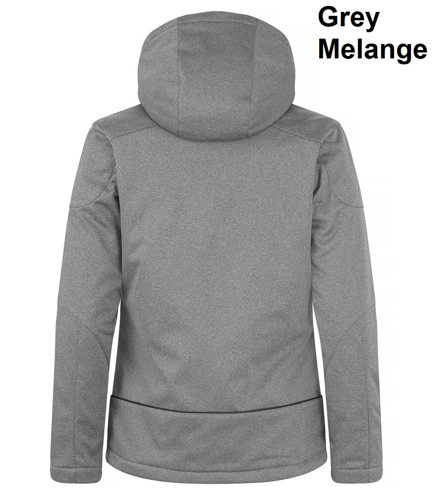 CLIQUE Grayland Damen Softshelljacke wattierte wasserdichte Jacke