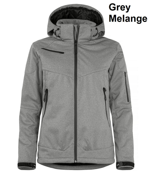 CLIQUE Grayland Damen Softshelljacke wattierte wasserdichte Jacke