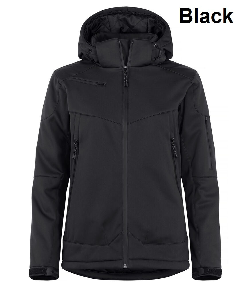 CLIQUE Grayland Damen Softshelljacke wattierte wasserdichte Jacke