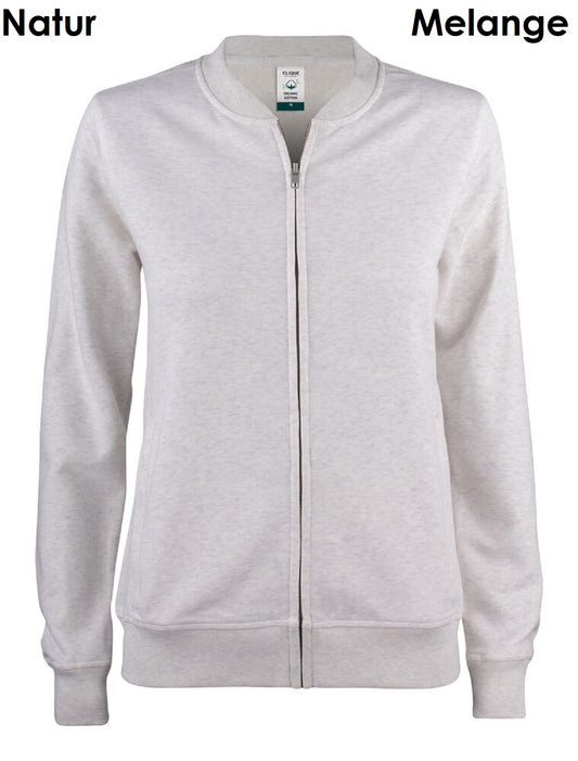 Clique Premium Oc Cardigan Bio-Baumwolle Damen Sweatjacke