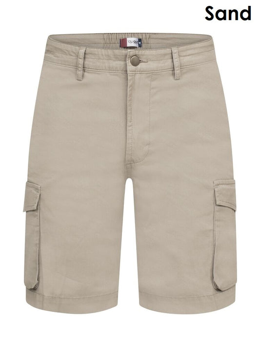 Clique Cargo Herren Shorts 100 % Bio-Cotton Unisex