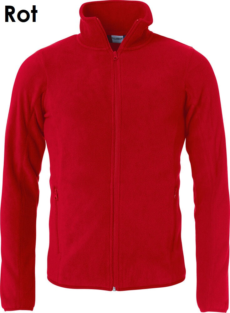 CLIQUE Polar Fleece Full Zip Fleecejacke Herren, Unisex