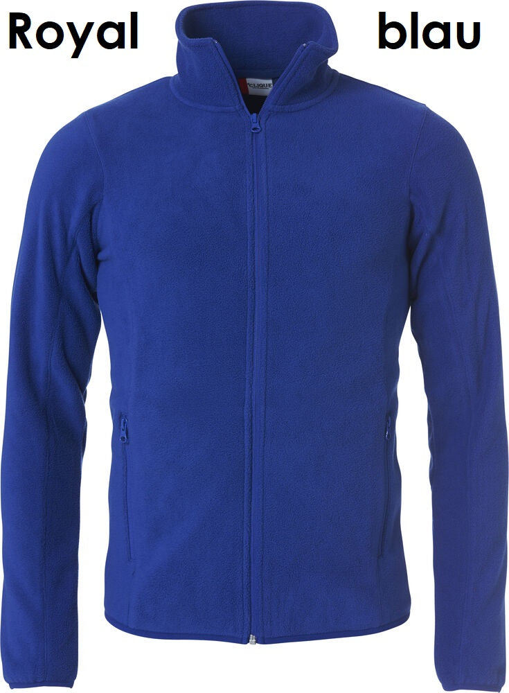 CLIQUE Polar Fleece Full Zip Fleecejacke Herren, Unisex