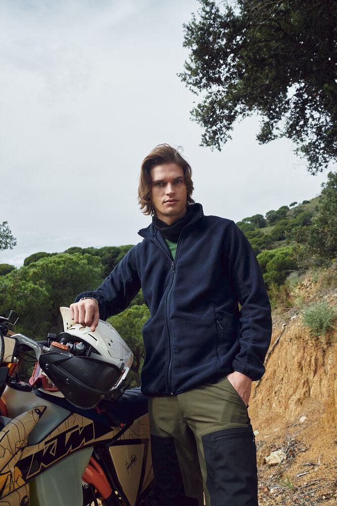 CLIQUE Polar Fleece Full Zip Fleecejacke Herren, Unisex