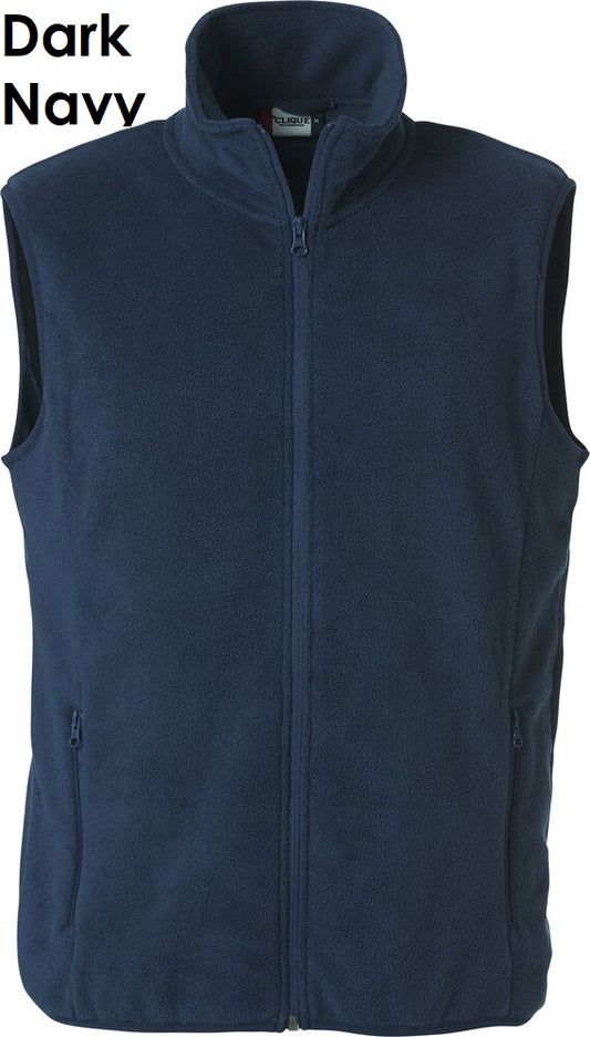 CLIQUE Polar Fleece Full Zip Fleeceweste Herren, Unisex