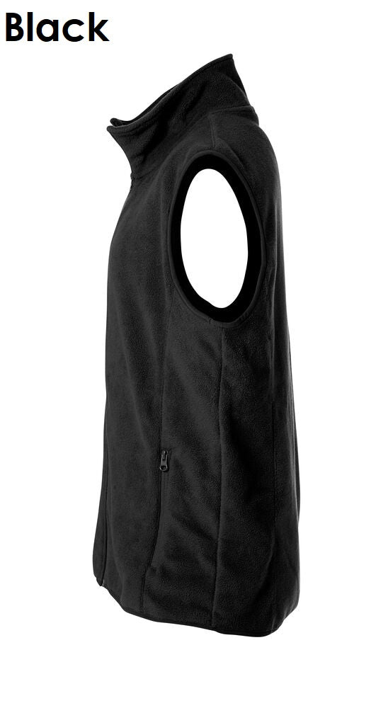CLIQUE Polar Fleece Full Zip Fleeceweste Herren, Unisex
