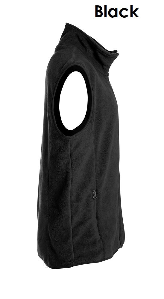 CLIQUE Polar Fleece Full Zip Fleeceweste Herren, Unisex