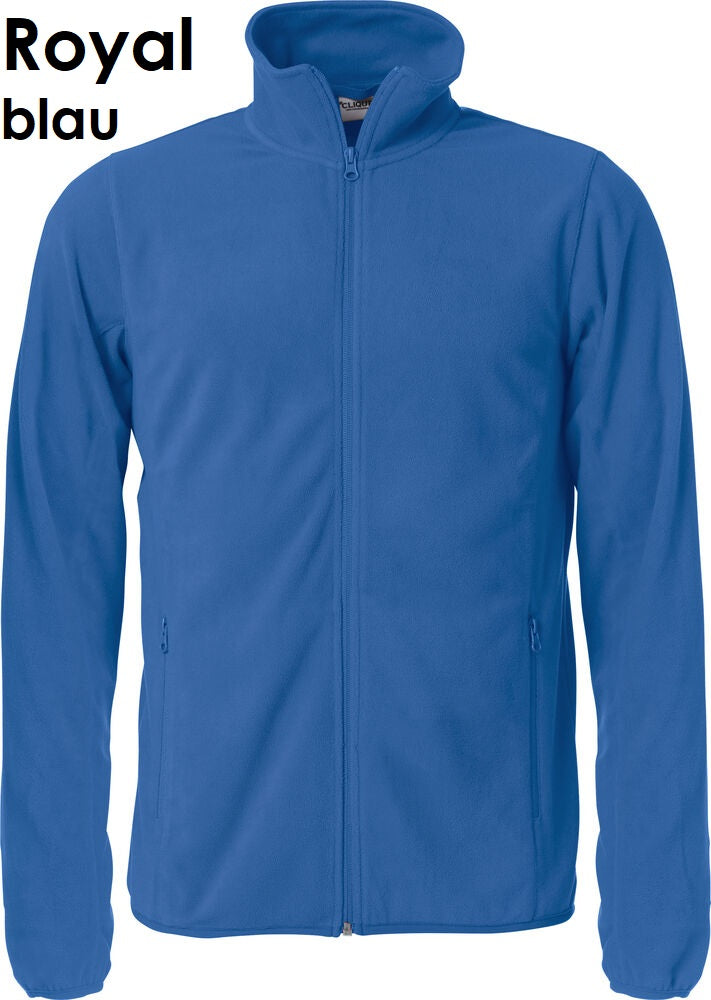 CLIQUE Basic Microfleece Full Zip Fleecejacke Herren