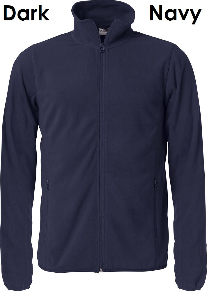 CLIQUE Basic Microfleece Full Zip Fleecejacke Herren
