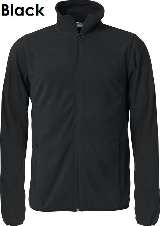 CLIQUE Basic Microfleece Full Zip Fleecejacke Herren