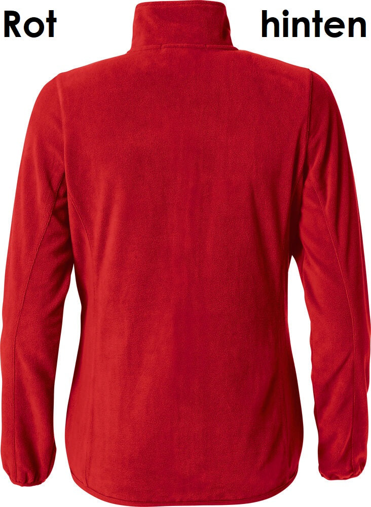 CLIQUE Basic Microfleece Fleecejack met volledige ritssluiting voor dames