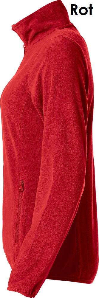 CLIQUE Basic Microfleece Fleecejack met volledige ritssluiting voor dames