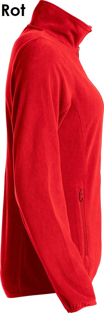 CLIQUE Basic Microfleece Fleecejack met volledige ritssluiting voor dames