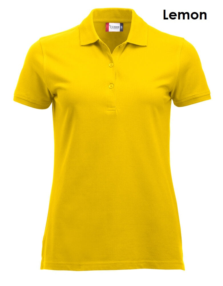 Clique Classic Marion Polo Poloshirt met korte mouwen voor dames