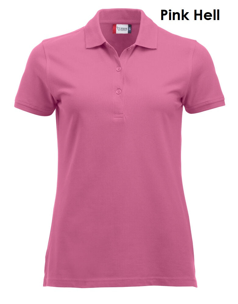 Clique Classic Marion Polo Poloshirt met korte mouwen voor dames