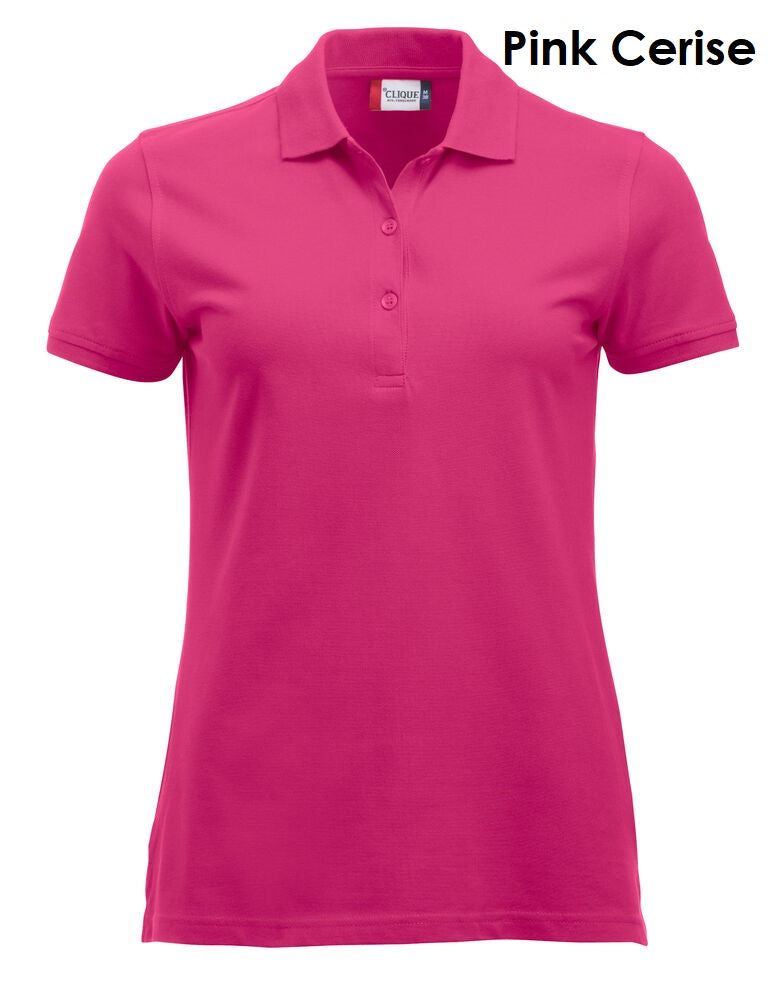 Clique Classic Marion Polo Poloshirt met korte mouwen voor dames