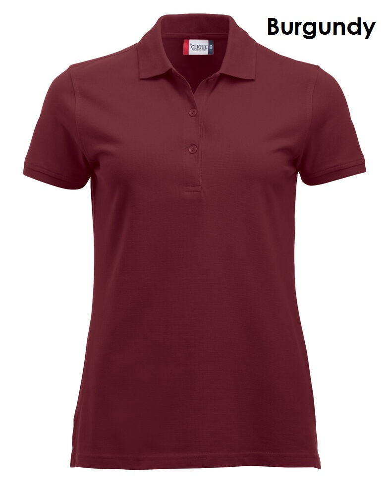 Clique Classic Marion Polo Poloshirt met korte mouwen voor dames