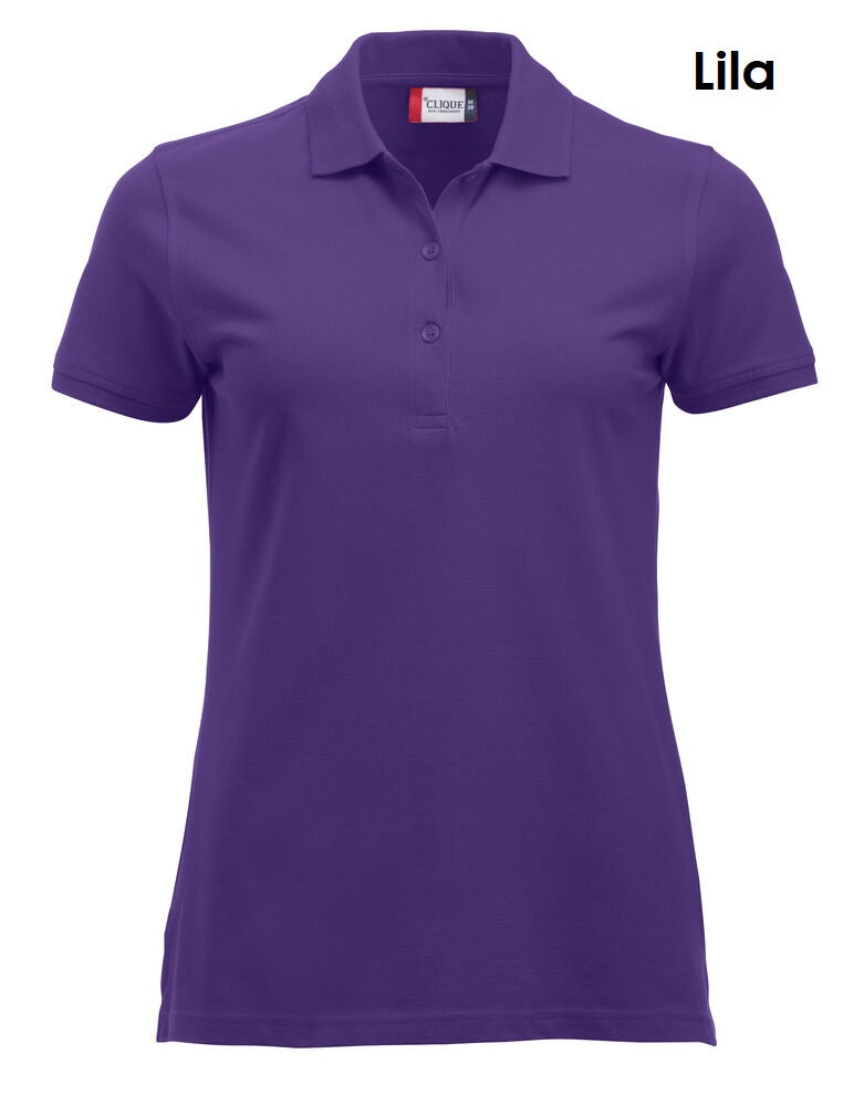 Clique Classic Marion Polo Poloshirt met korte mouwen voor dames