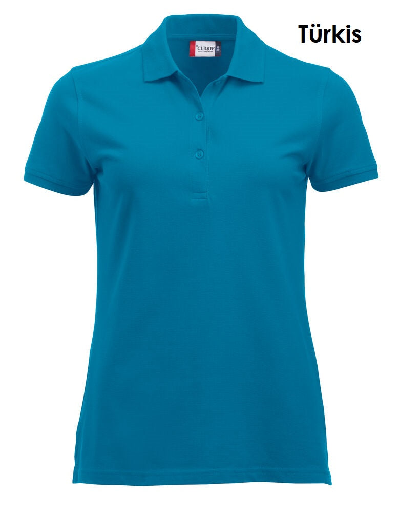 Clique Classic Marion Polo Poloshirt met korte mouwen voor dames