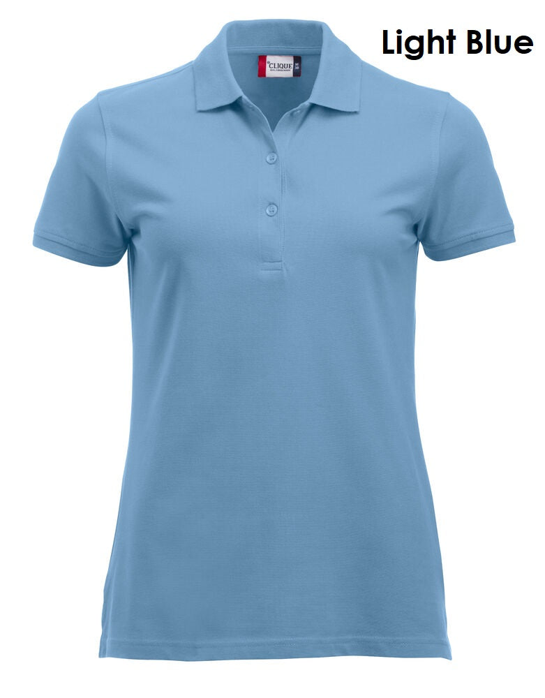 Clique Classic Marion Polo Poloshirt met korte mouwen voor dames