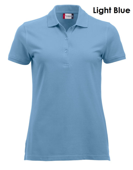 Clique Classic Marion Polo Poloshirt met korte mouwen voor dames