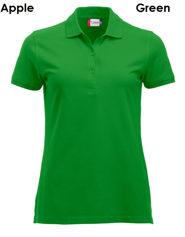 Clique Classic Marion Polo Poloshirt met korte mouwen voor dames