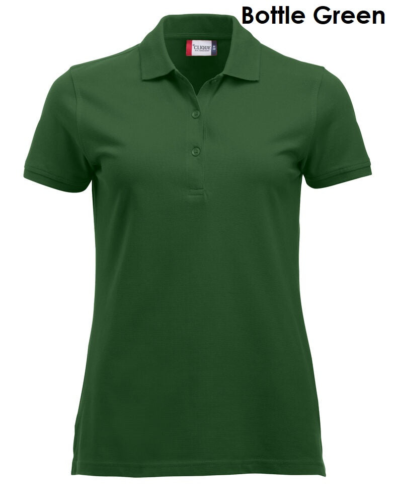Clique Classic Marion Polo Poloshirt met korte mouwen voor dames