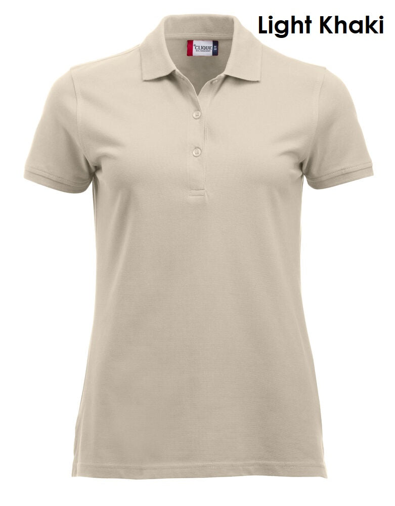 Clique Classic Marion Polo Poloshirt met korte mouwen voor dames