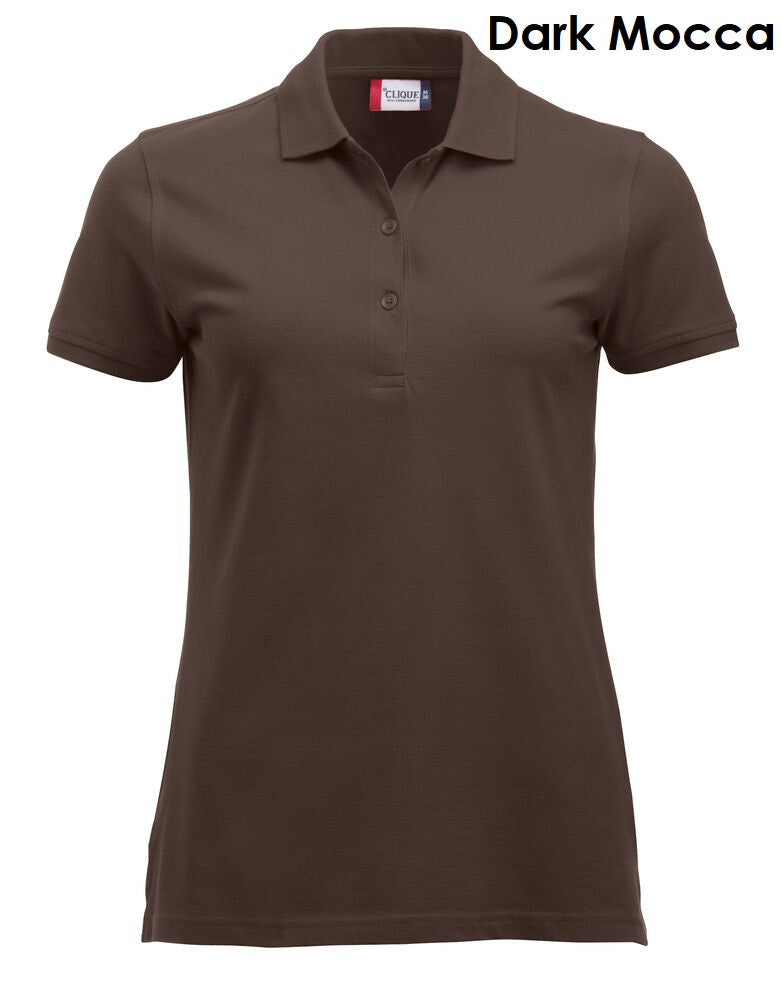 Clique Classic Marion Polo Poloshirt met korte mouwen voor dames