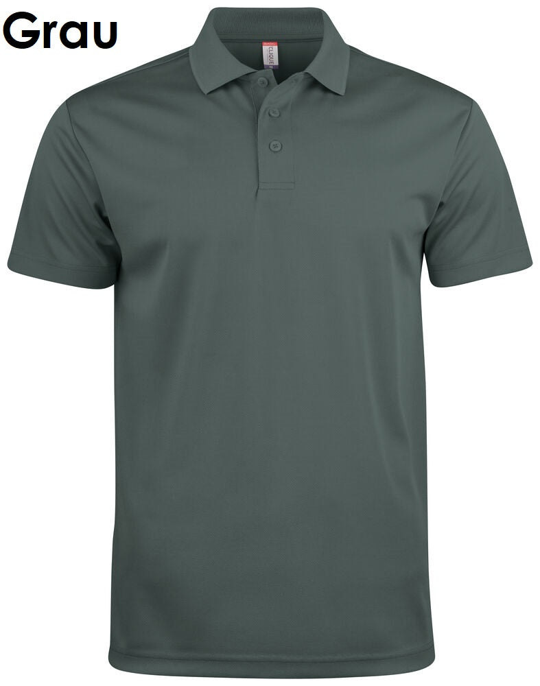 Clique Basic Active Polo Polo met korte mouwen voor heren, unisex