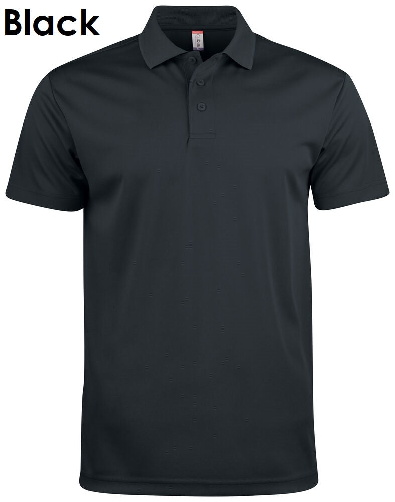 Clique Basic Active Polo Polo met korte mouwen voor heren, unisex