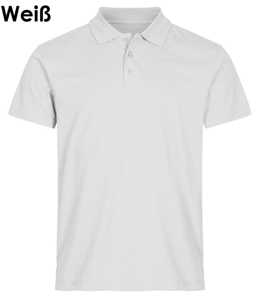 CLIQUE Single Jersey Polo Heren Unisex Poloshirt