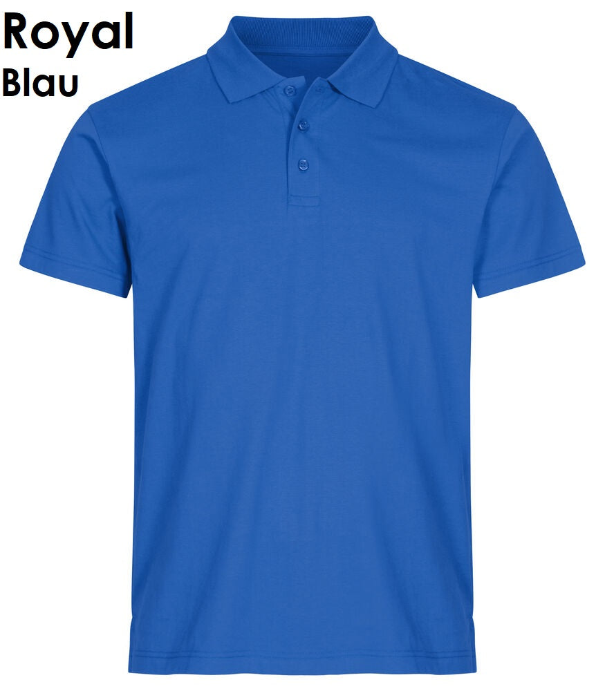 CLIQUE Single Jersey Polo Heren Unisex Poloshirt
