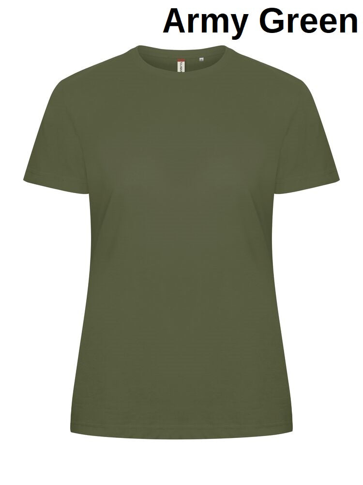 Clique Basic-T Damen T-Shirt Kurzarm