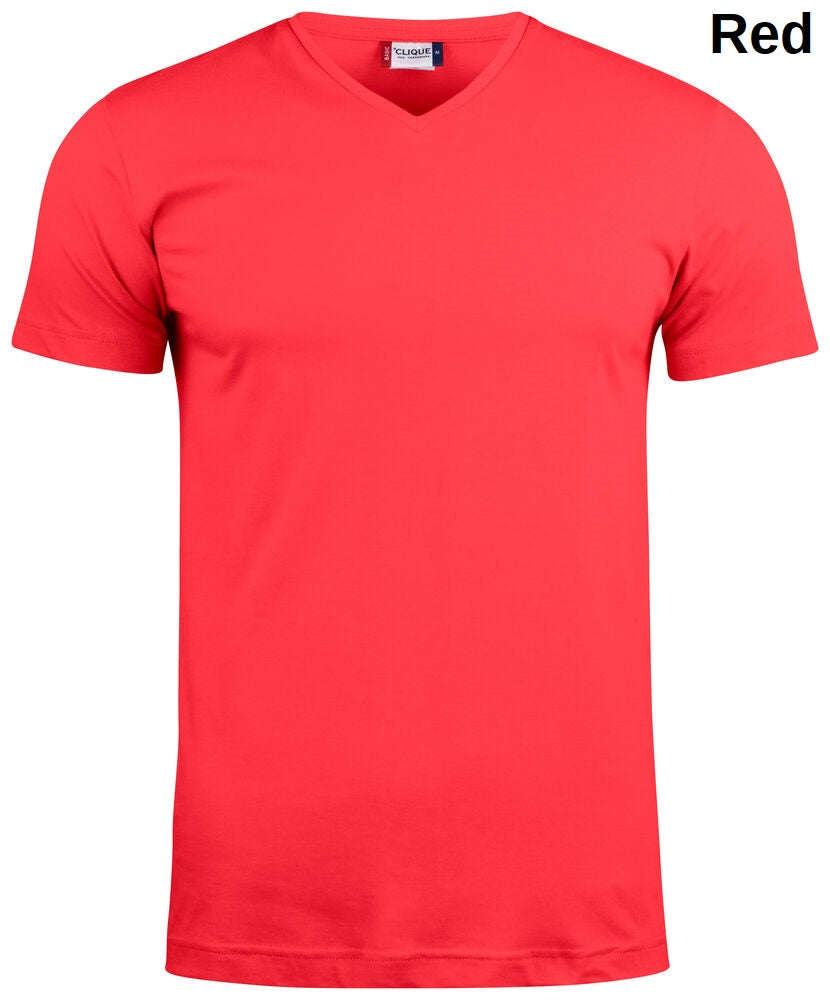 Clique Basic Unisex V-Neck T-Shirt Kurzarm