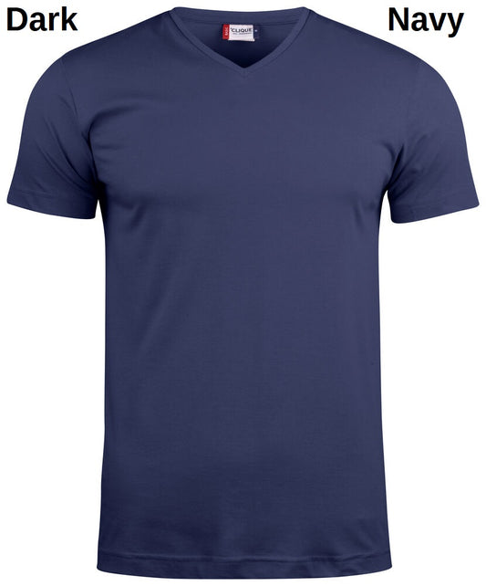 Clique Basic Unisex V-Neck T-Shirt Kurzarm