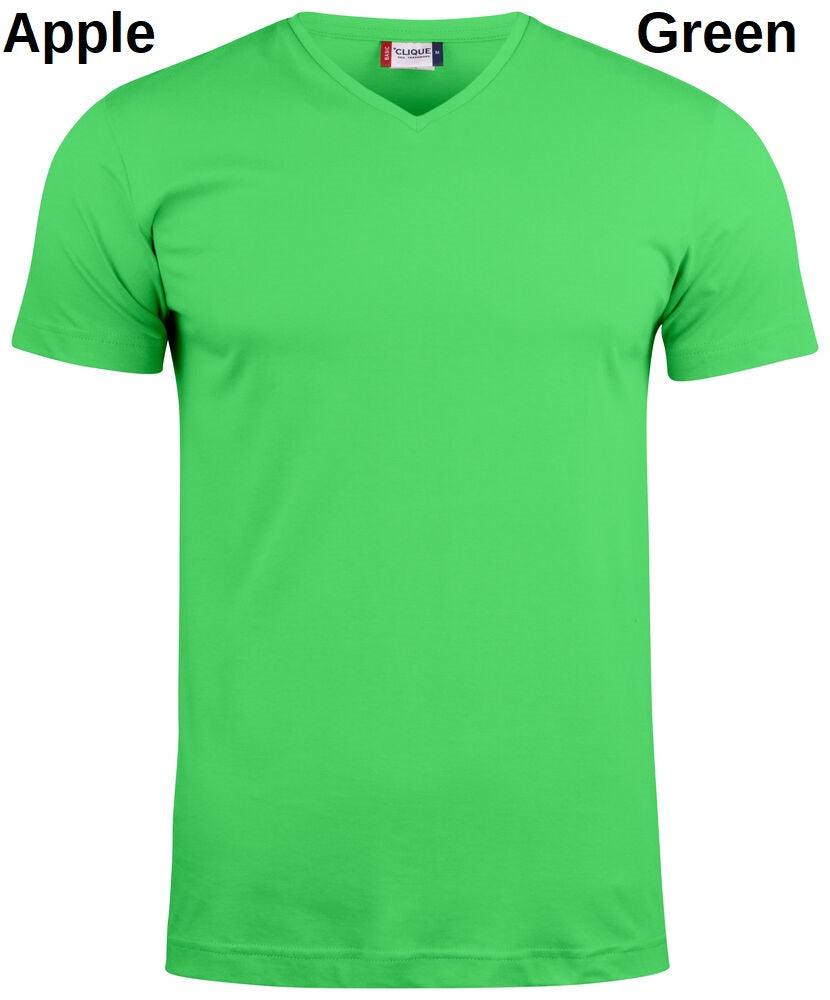 Clique Basic Unisex V-Neck T-Shirt Kurzarm