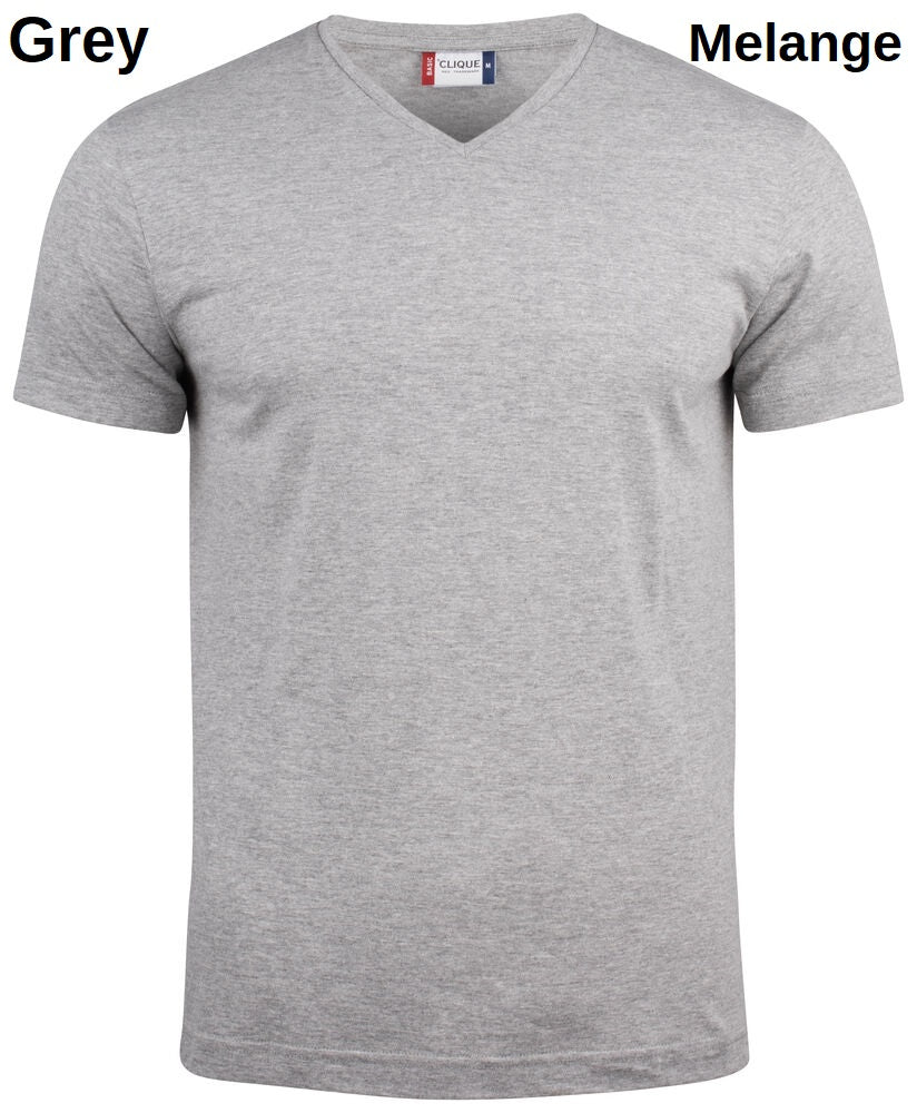 Clique Basic Unisex V-Neck T-Shirt Kurzarm