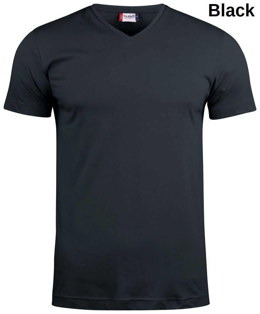 Clique Basic Unisex V-Neck T-Shirt Kurzarm