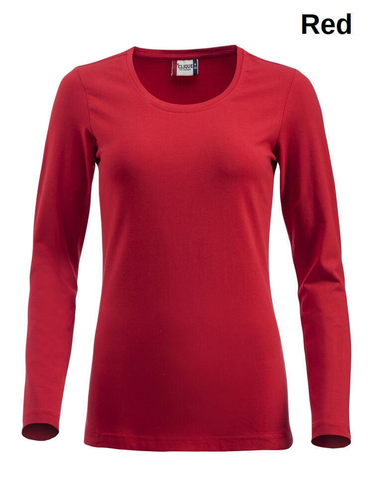 Clique Carolina Langarm  Damen T-Shirt