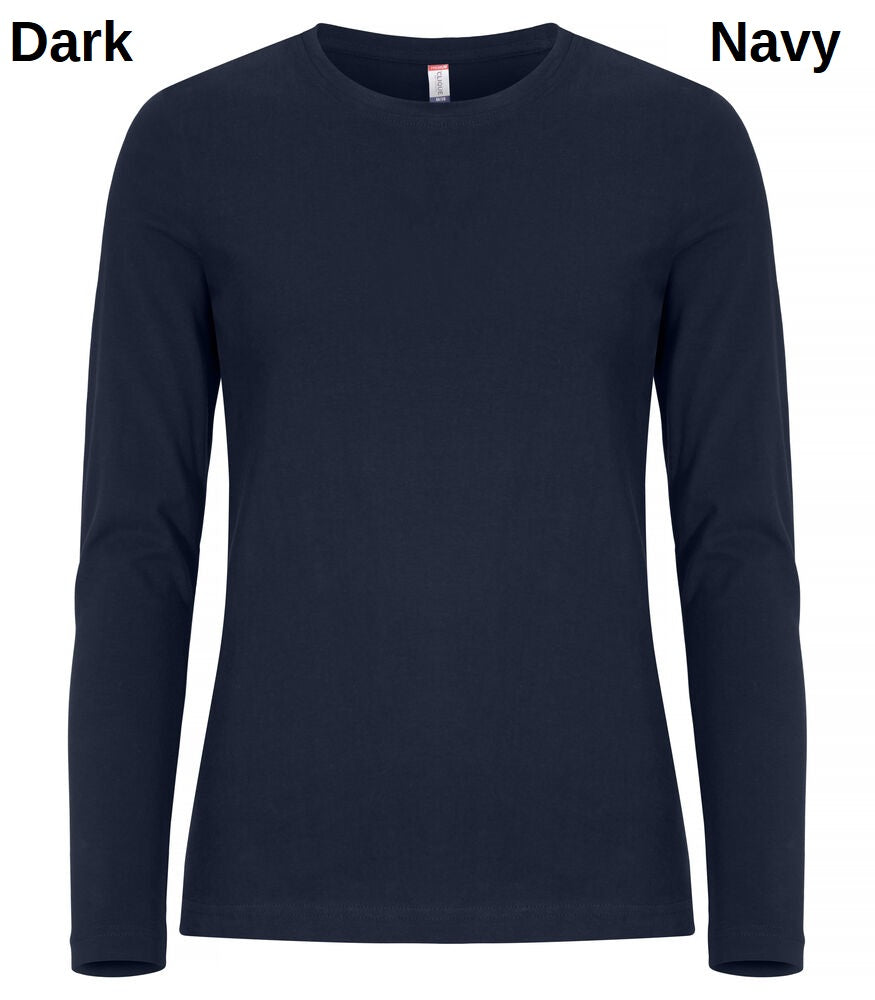 CLIQUE Premium Fashion-T Damen Langarm T-Shirt