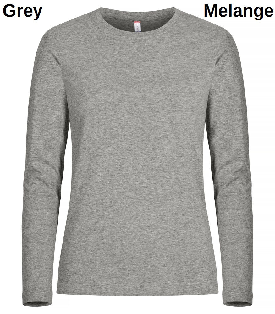 CLIQUE Premium Fashion-T Damen Langarm T-Shirt