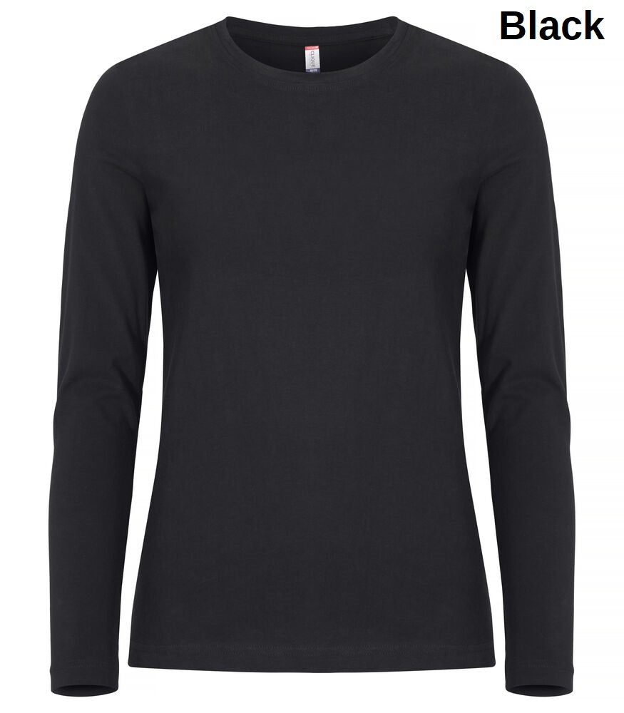 CLIQUE Premium Fashion-T Damen Langarm T-Shirt