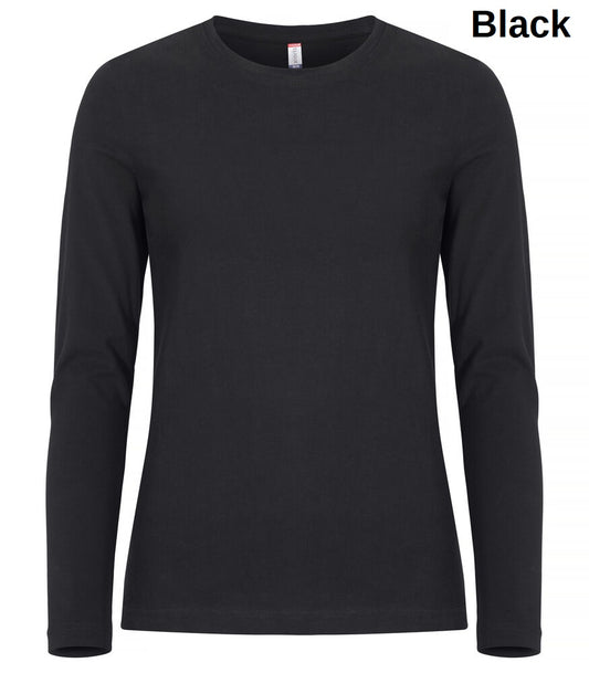 CLIQUE Premium Fashion-T Damen Langarm T-Shirt
