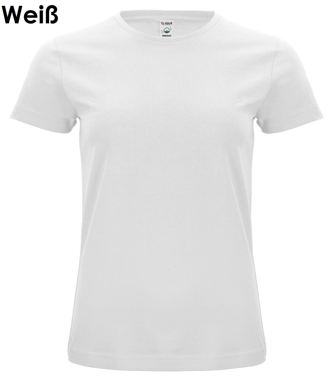 Clique Classic OC T-Shirt 100 % Bio-Cotton  Kurzarm Damen