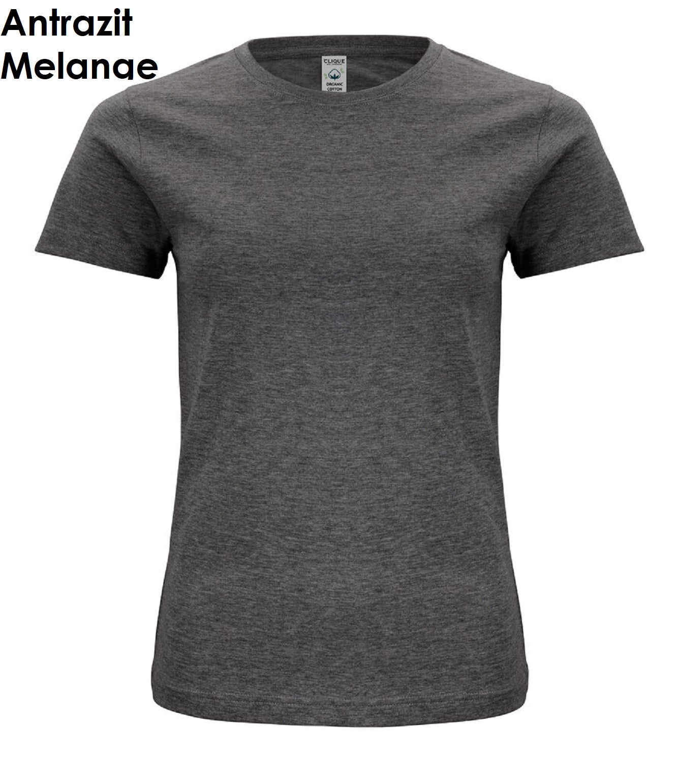 Clique Classic OC T-Shirt 100 % Bio-Cotton  Kurzarm Damen