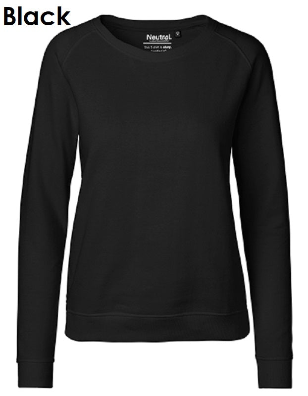 Neutrale Fairtrade dames sweater, 100% biologisch katoen