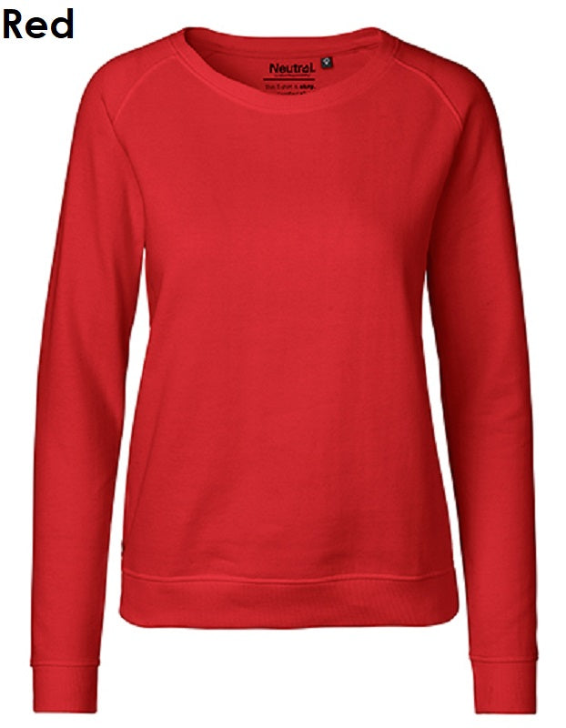 Neutrale Fairtrade dames sweater, 100% biologisch katoen
